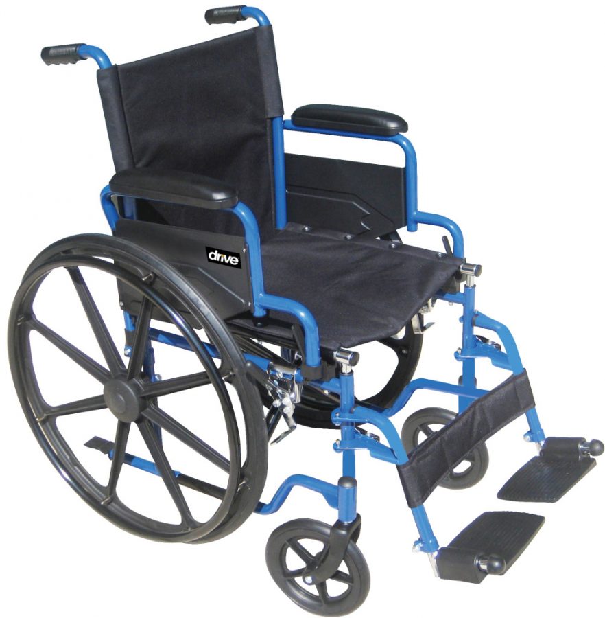 Drive Medical Blue Streak Wheelchair Review Mobilityhive