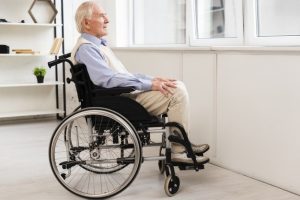 Lightweight folding chairs are perfect for older people